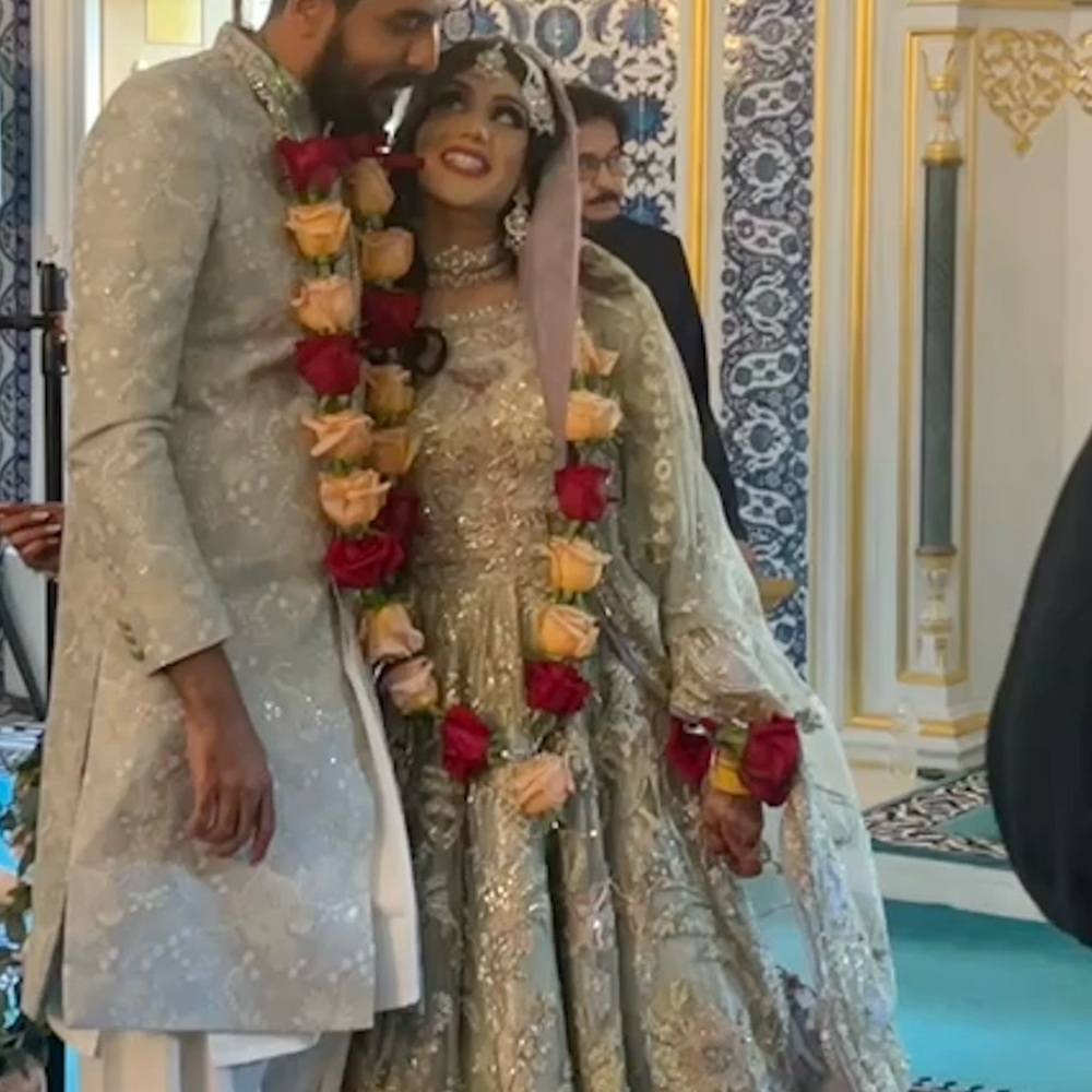 Elegant Embroidered Wedding Outfit RESERVED.
